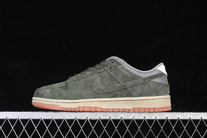 All Categories Nk SB Dunk Series Nk SB Dunk Low Low-top sneakers Nike SB Dunk Low Raw rubber army green SB low-top casual sneakers HJ0367-301